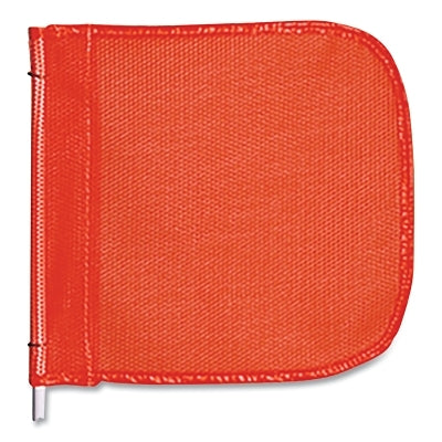 Checkers FS9024-O Replacement Warning Whip Flag  12 in x 11 in  Orange