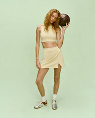 Ultimate A-line Tennis Skirt - Butter Yellow