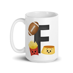 Letter F (Alphabet) - Mug