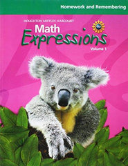 Math Expressions  - Volume 1 (Homework and Remembering)