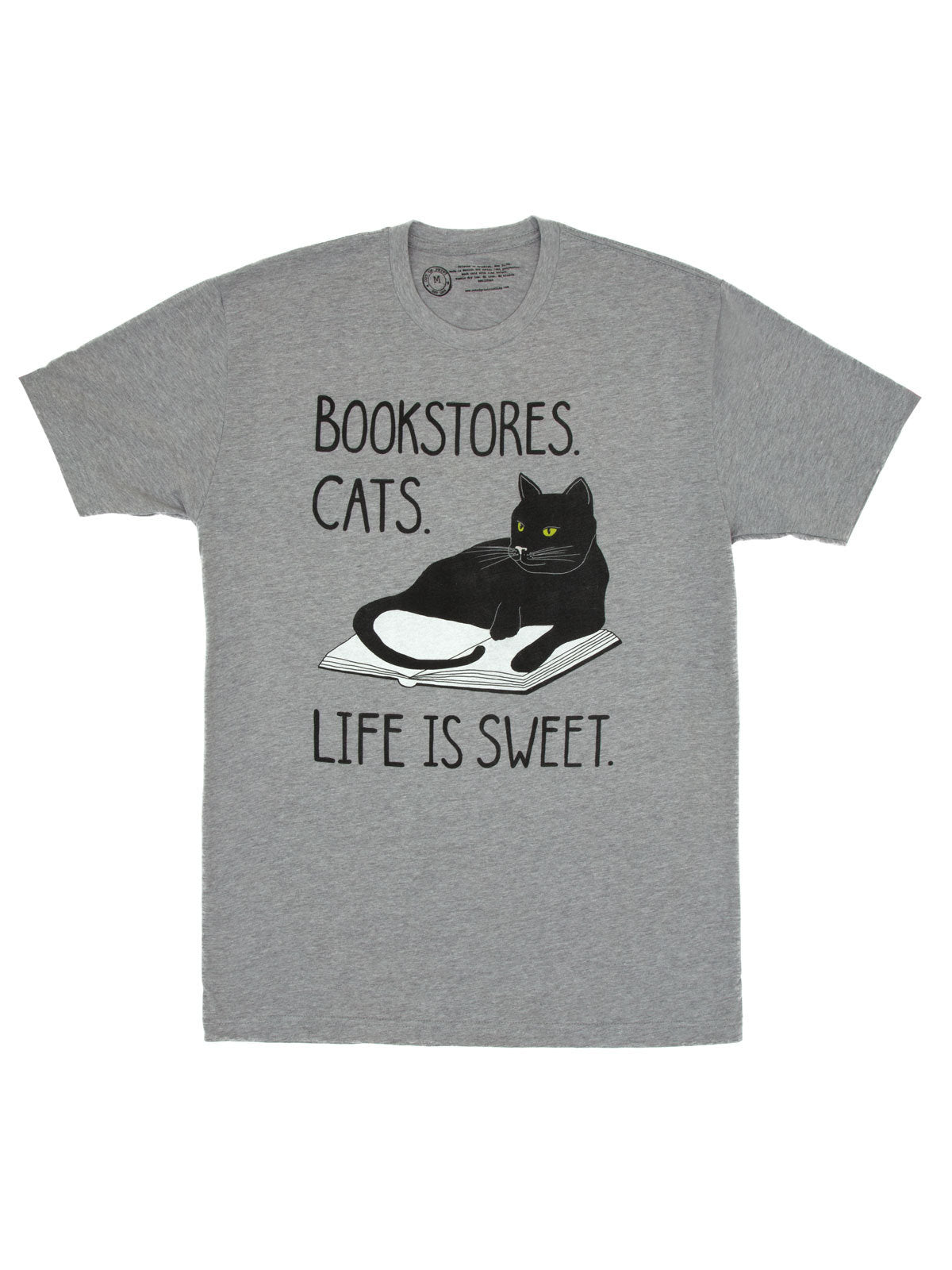 Bookstore Cats Unisex T-Shirt XXXX-Large