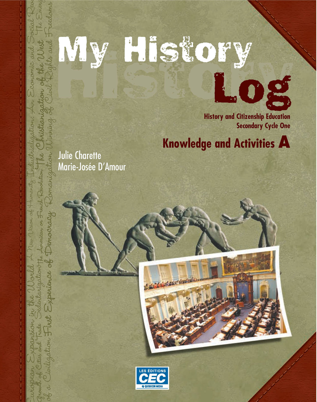 My history log, secondary 1, knowledge and activities book A