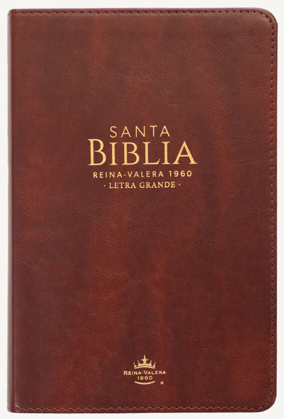 Biblia letra grande café RV1960