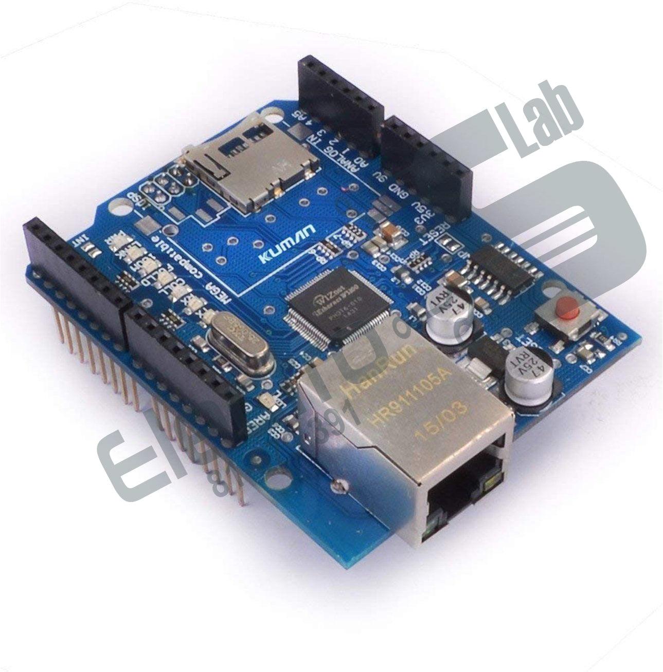 Ethernet Shield W5100 - Electroslab