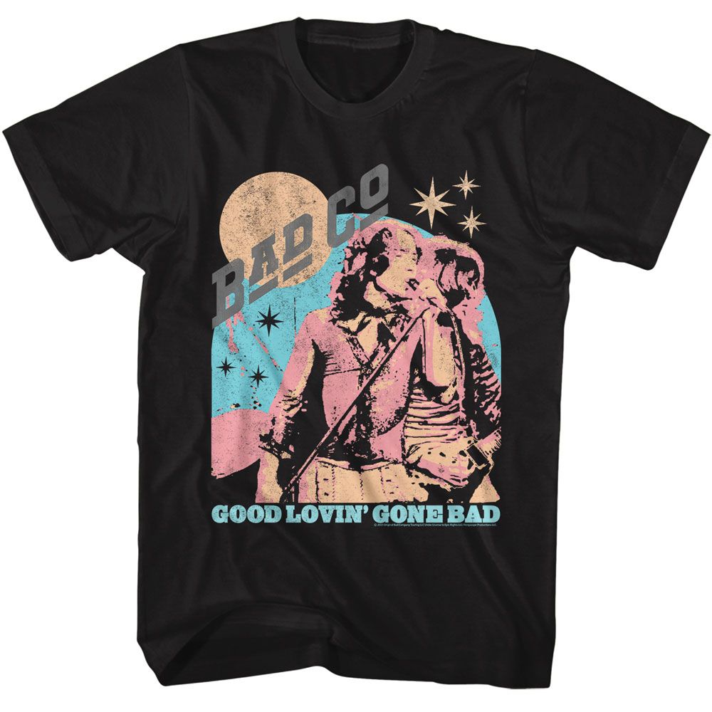 BAD COMPANY-BAD COMPANY GOOD LUVIN-BLACK ADULT S/S TSHIRT