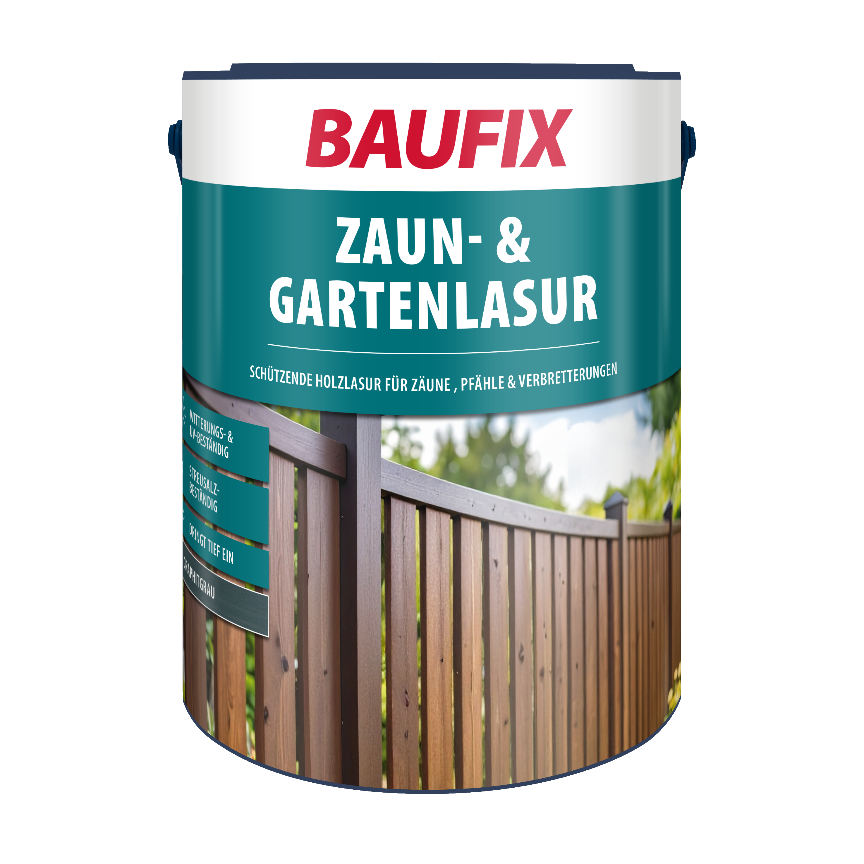 Gebindebild Zaun & Gartenlasur graphitgrau