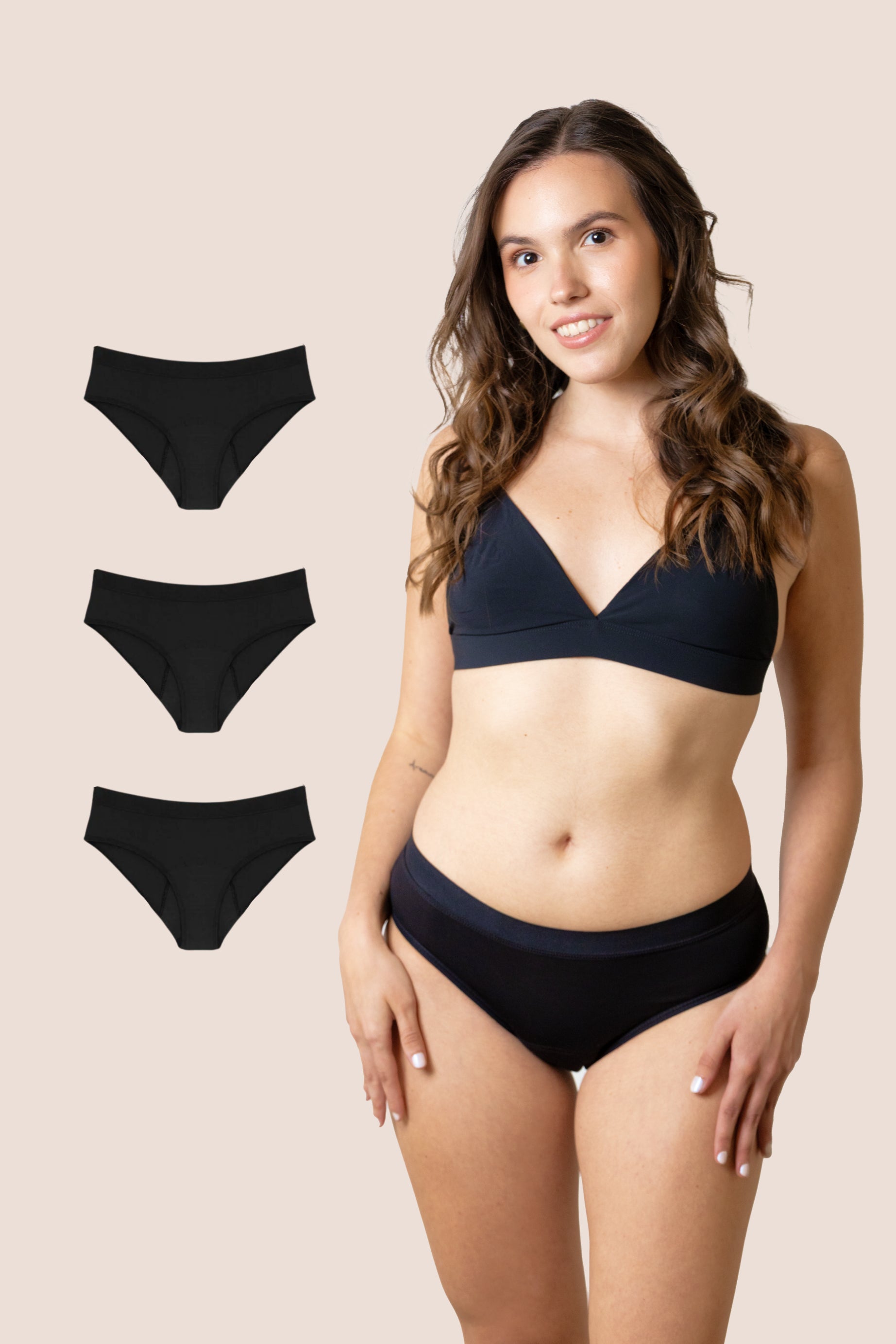 PERIOD UNDERWEAR TEEN PACK 3