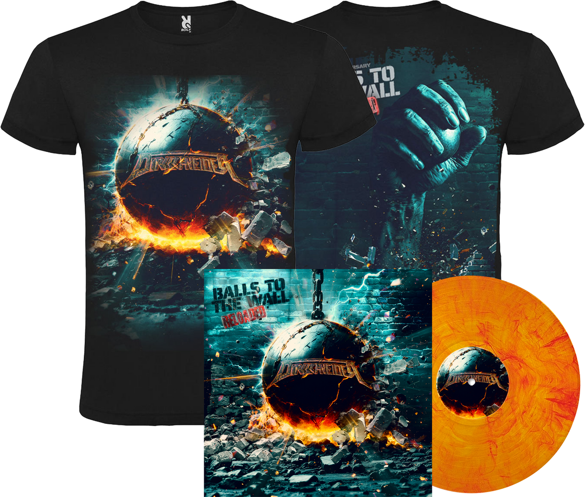 Balls To The Wall Reloaded Limited Vinyl - Exclusive T-Shirt Bundle Dirkschneider