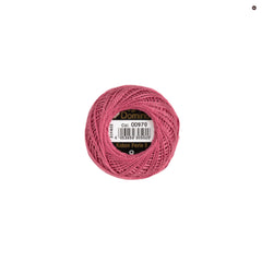 DOMİNO Cotton Perle  (8 gr) No:8  Nakış İpliği - Gül Kurusu-00970