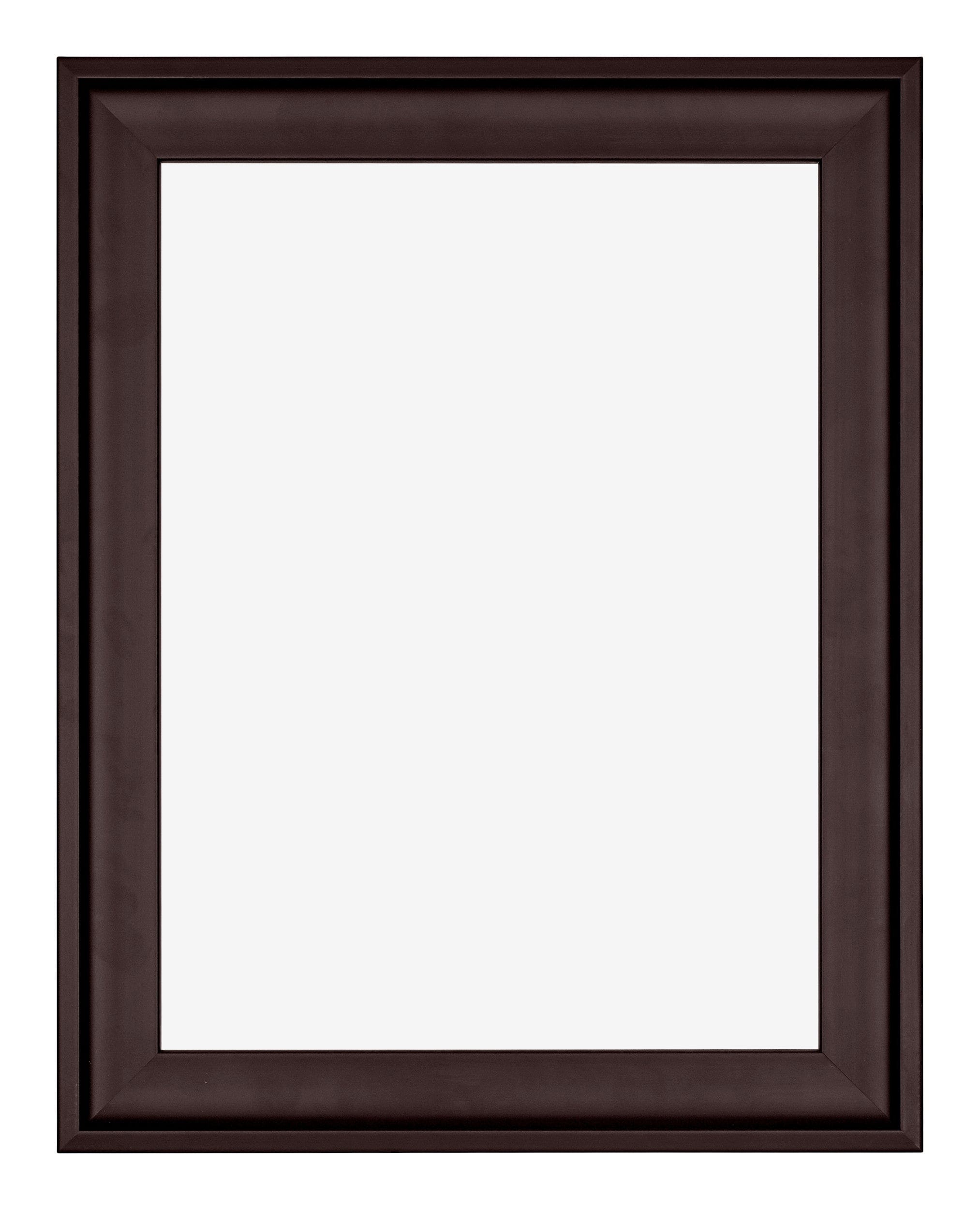 Birmingham Holz Bilderrahmen 60x80cm Braun Vorne | Yourdecoration.de