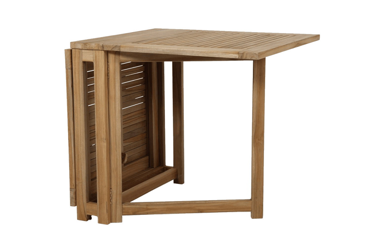 Turin klaffbord, teak, 146 x 70 cm