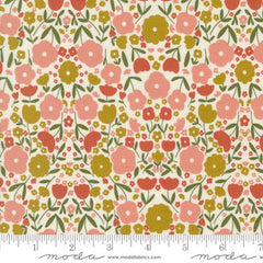 Imaginary Flowers By Gingiber - Moda -  M48382 11 Peppy Petals Cloud