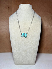 Talia Benally Blue Ridge Turquoise & Sterling Silver Necklace