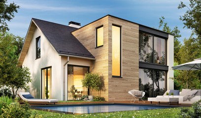 CASA PREFABBRICATA LEGNO STRUTTURA TELAIO mq 255 KHR-39982