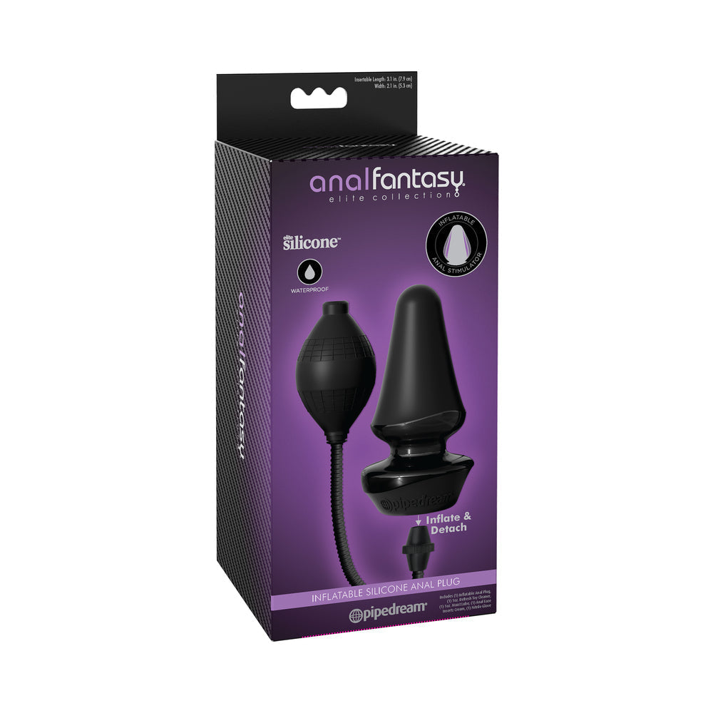 Anal Fantasy Elite Inflatable Silicone Butt Plug | SexToy.com
