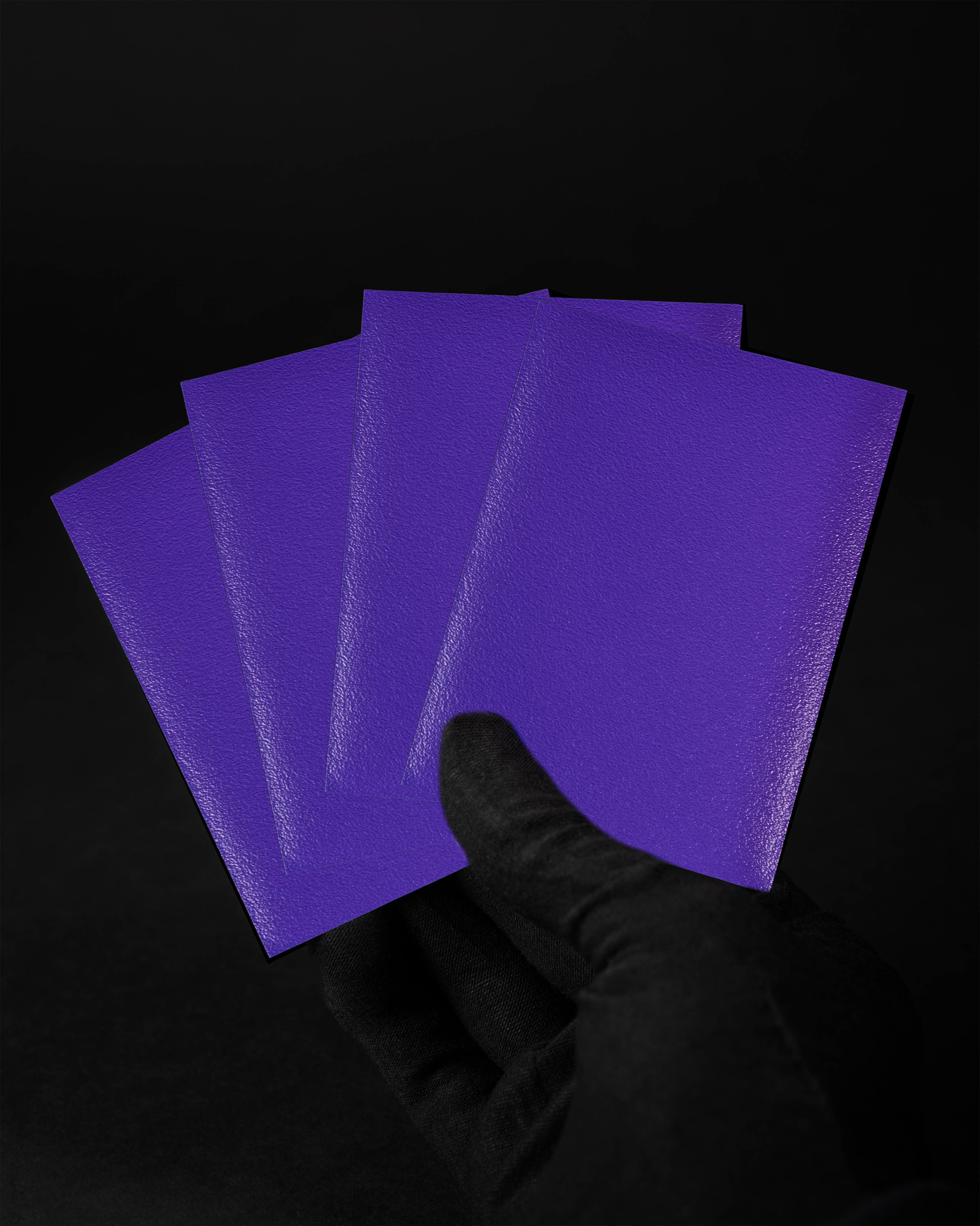 ELITE SERIES - Soft Matte Void Purple Color Sleeves (100PCS) - sleevechief