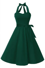 A-Line Knee Length Satin Graduation Dresses CS0559 - COCOMELODY