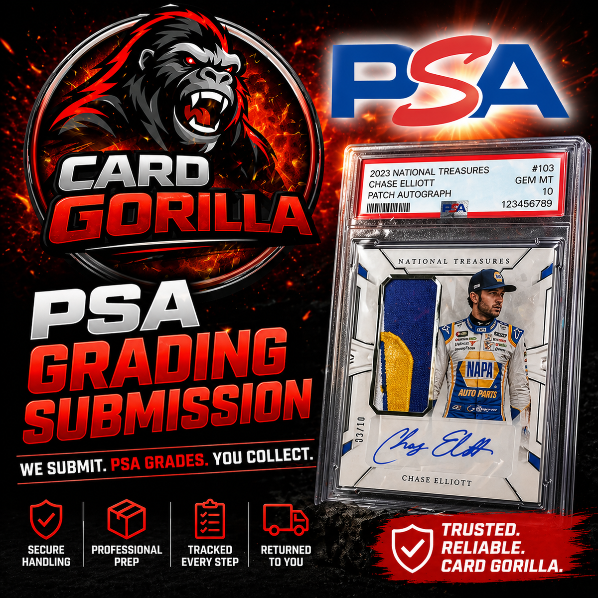 PSA Grading Submission