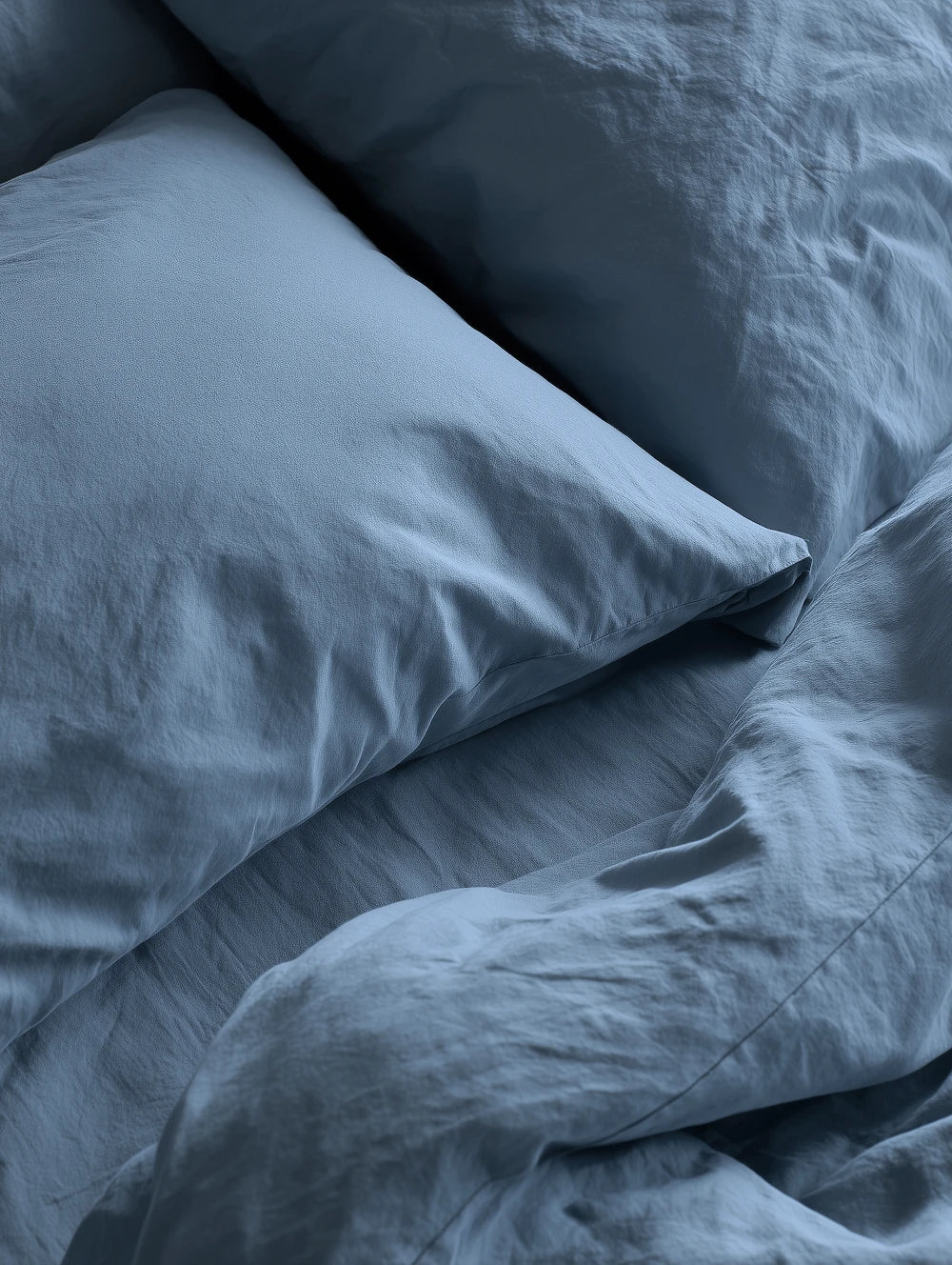 Soft Cotton Laken Blå Bedtime.no Bedtime Collection.