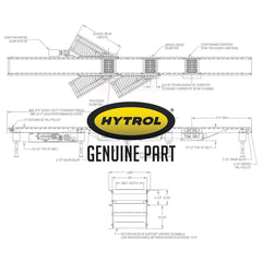 Hytrol B-04591-020 | PIVOT ROD - PNEU PACKAGE STOP  20"BR