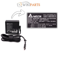 Asus Chromebook C403N 140W USB-C Tip Compatible Delta Laptop AC Adapter Charger
