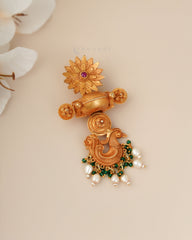 Gold Polish Silver Pendant CHP1013