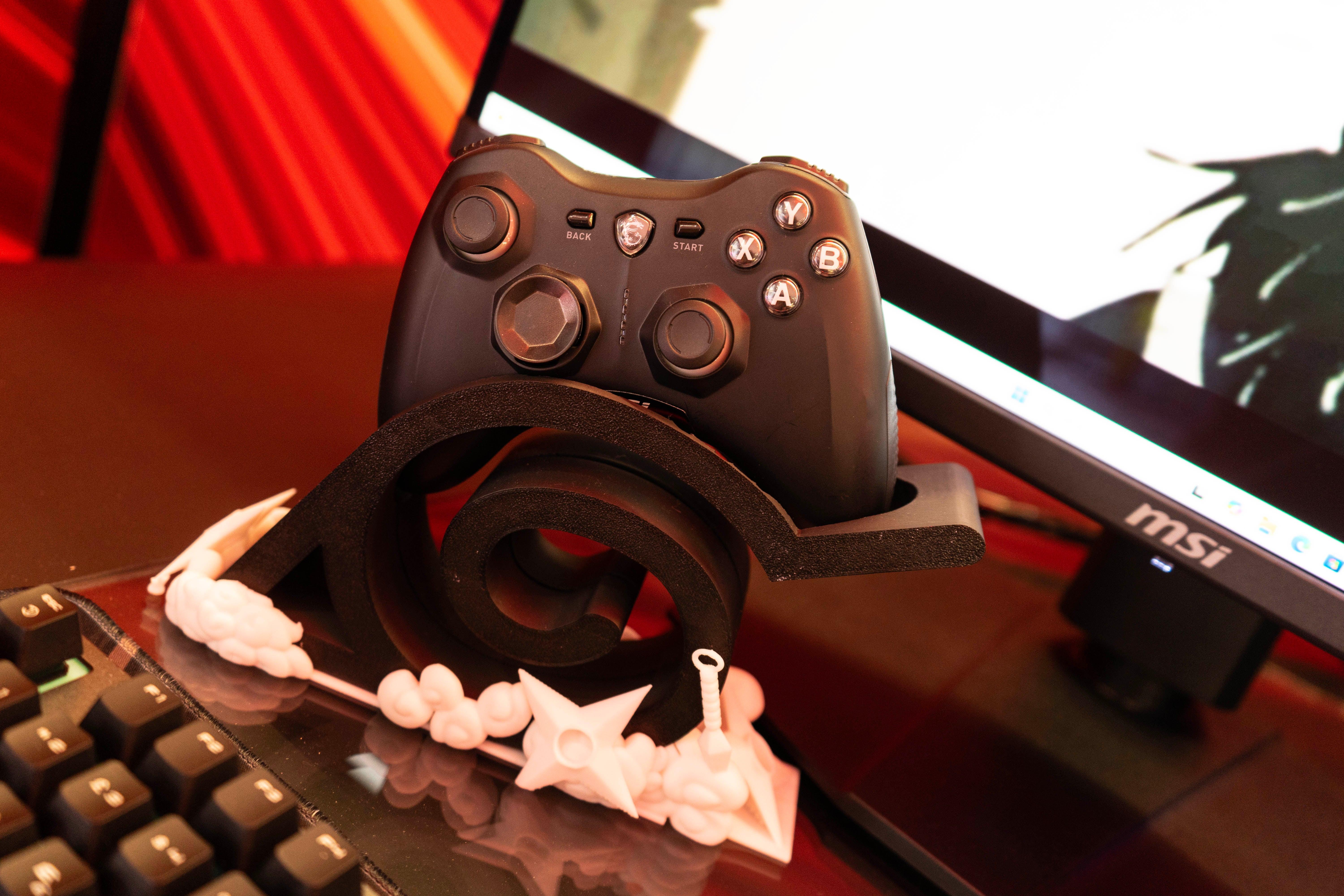 PORTA JOYPAD Supporto Porta Joystick PER XBOX " Villaggio Della Foglia " In filamento PLA - BREUNOR