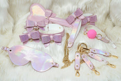 Rhinestone Pink Princess BDSM Bondage Set