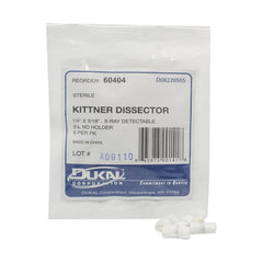 KITTNER DISSECTORS, STERILE 5S, ¼" X 0.56", NO HOLDER, 5/PK, 40 PK/CS, SOLD AS CASE DUKAL 10000117