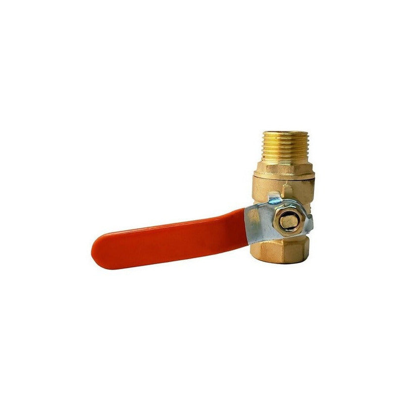 Llave De Paso/válvula De Esfera/globo Para Compresor De 1/2