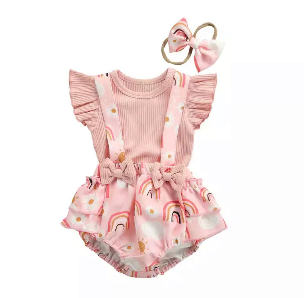 Rainbow Suspender Set