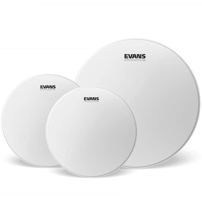 Evans G2 Coated Standard Drum Heads Tom Pack - 12", 13", 16"-Evans-Infinite Music