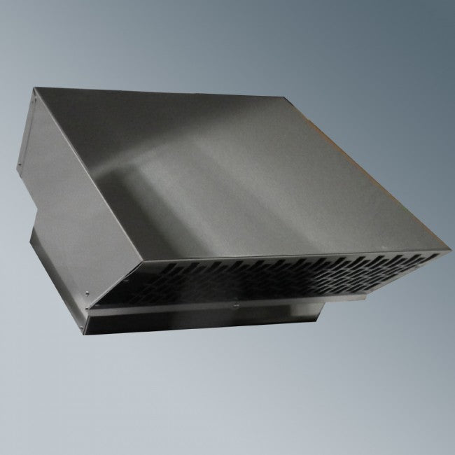 LUXAIR Cooker Hood LUXAIR 60cm x 60cm Premium Ceiling Cooker Hood with Wall Mounted External Motor in Matt Black || LA-60-ANZI-EXT-BLK IRWINS MEGASTORE