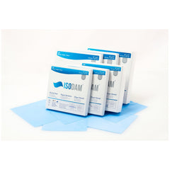 ECONOMY PKG: 5" X 5" BLUE, MEDIUM, 100 PIECES/BX, SOLD AS BOX FOUR 10001221