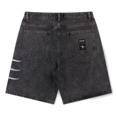 FORMER DION DENIM WALKSHORT WASHED BLACK