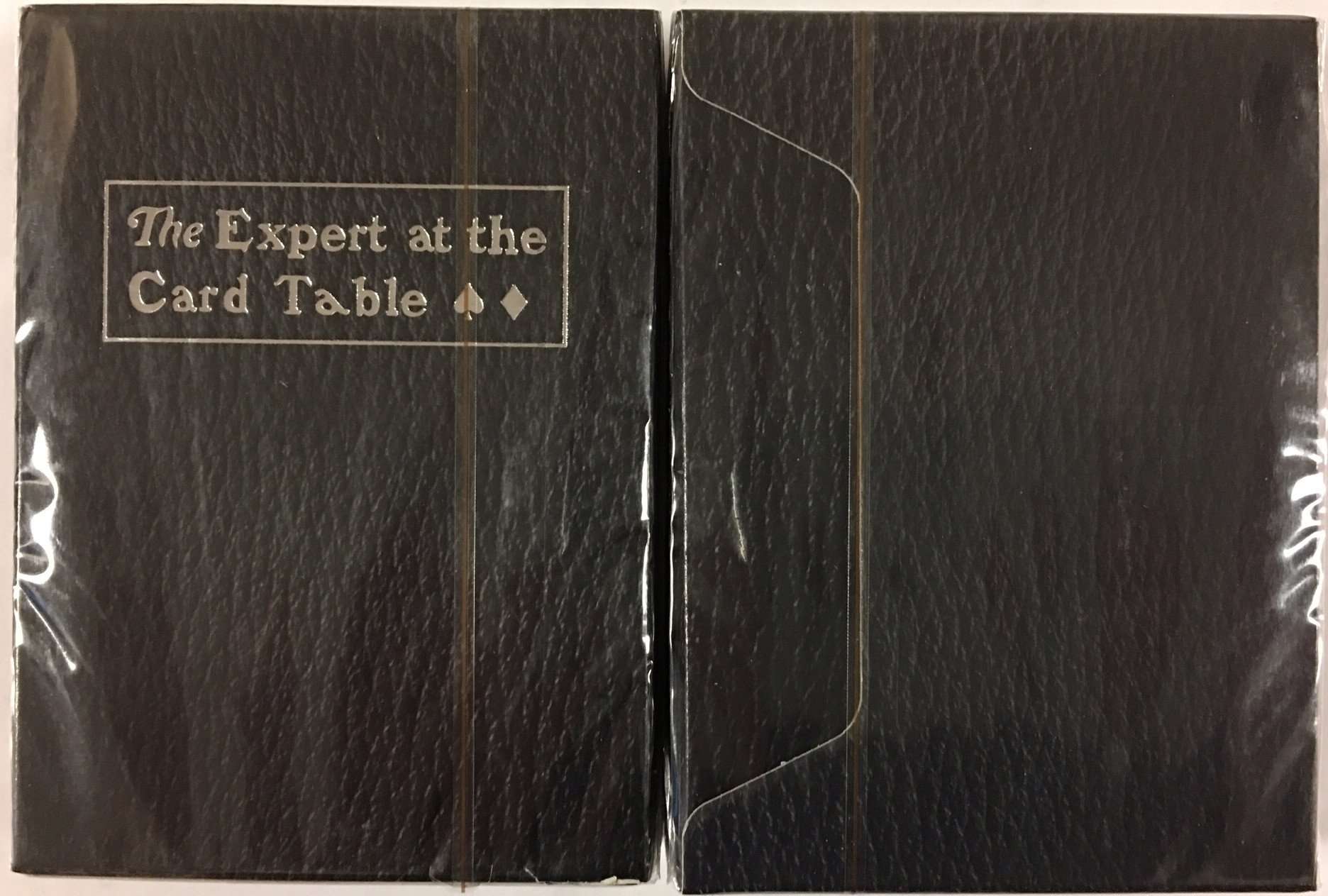 PlayingCardDecks.com-The Expert at the Card Table Black Luxury Edition Playing Cards