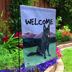 German Shepherd Garden Flag
