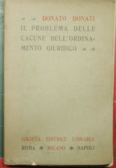 Il problema delle lacune dell'ordinamento giuridico