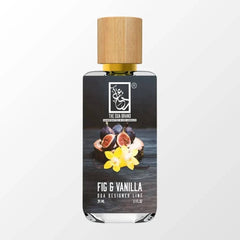Freigestellter Flakon von The Dua Brand Fig & Vanilla 34ml – Gourmand Duft mit Feige, Vanille, Tonkabohne und weichem Moschus