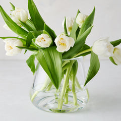 Mia Scissor-Cut Round Vase