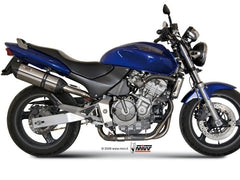 MIVV H.018 HONDA Hornet 600 ( 1998 / 2000 ) Slip on Exhaust "Suono" (stainless steel; approved) – Accessories in the 2WheelsHero Motorcycle Aftermarket Accessories and Parts Online Shop