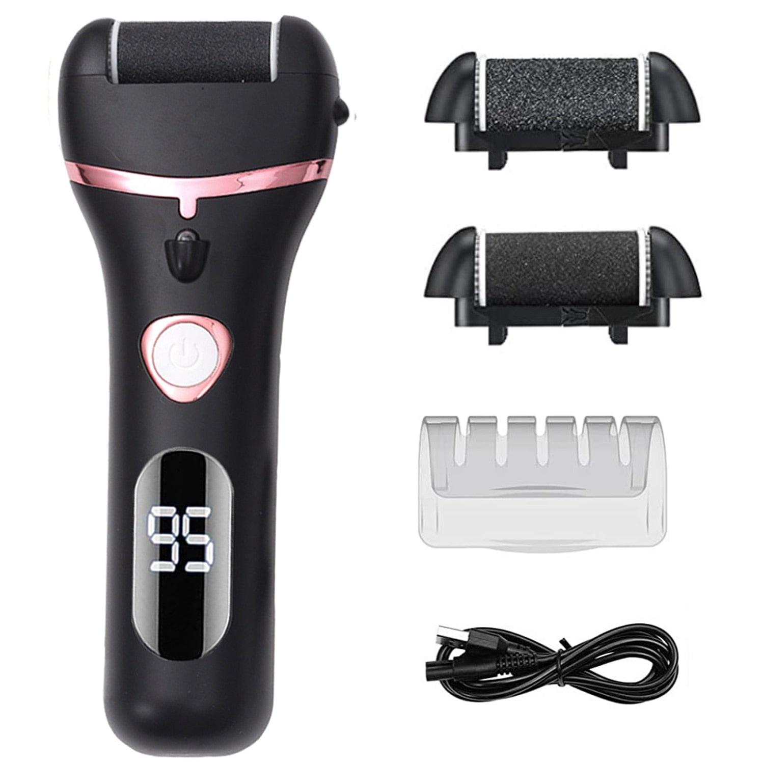 Electric Foot File Rechargeable Waterproof Hard Skin Remover