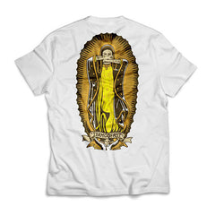Camiseta Hard Luck Lady G Gold white