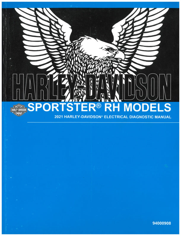 Unlock the full potential of your 2021 Harley-Davidson Sportster RH with the comprehensive Electrical Diagnostic Manual (Part No. 94000908). This PDF file is an essential resource for both seasoned mechanics and DIY enthusiasts, providing detailed schematics, troubleshooting tips, and step-by-step instructions to diagnose and resolve electrical issues efficiently. Ensure your ride remains in peak condition and enjoy peace of mind knowing you have the right tools at your fingertips. Perfect for anyone lookin