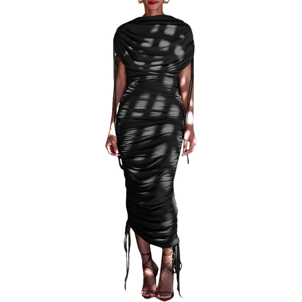 Fashionable And Elegant Pleated Dress