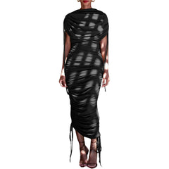 Fashionable And Elegant Pleated Dress