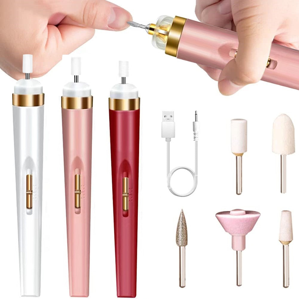 USB Professional Electric Pen-Shape Nail Grinder Machine