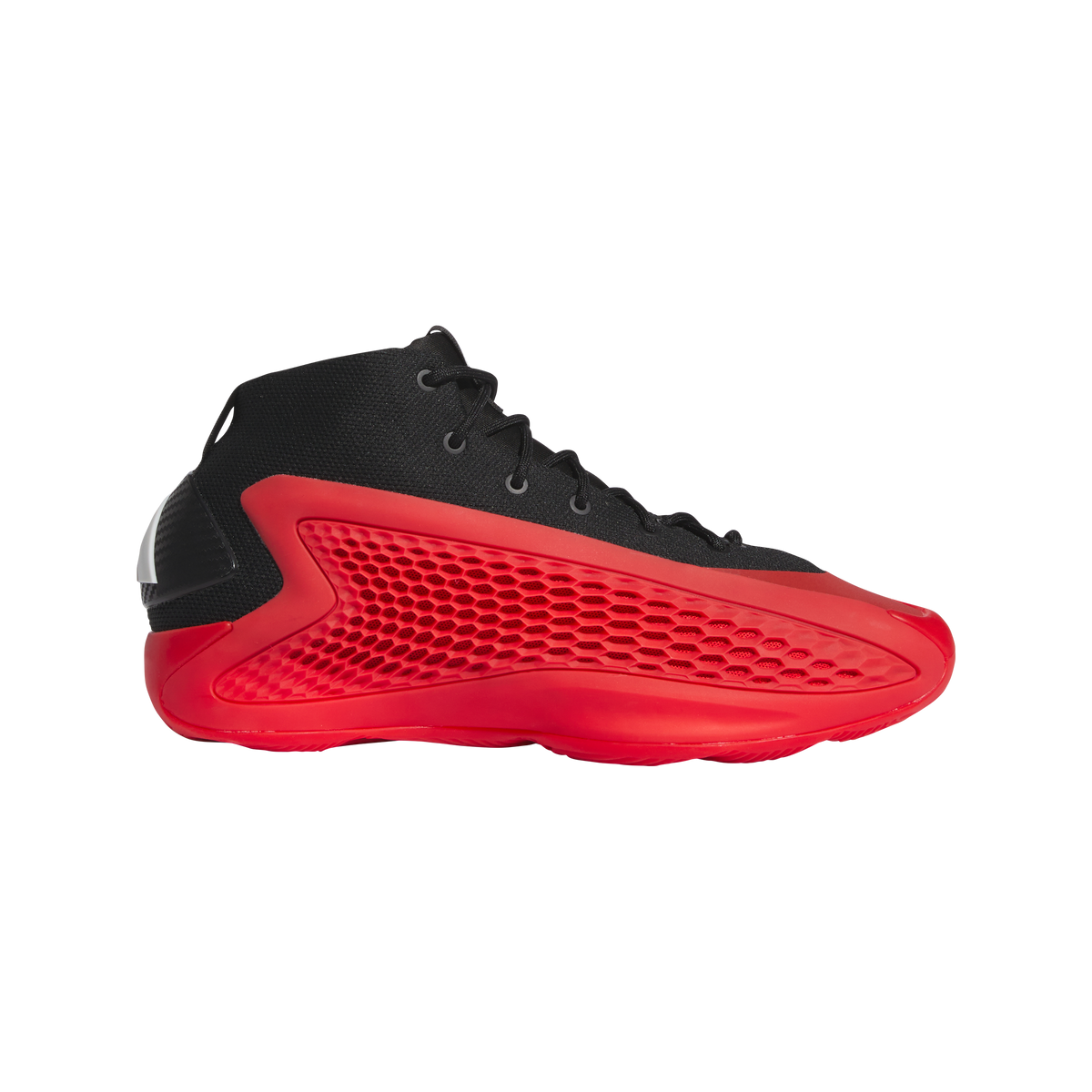 adidas ANTHONY EDWARDS 1 ASCENT MID Basketball Shoes | Core Black-Red | Men's