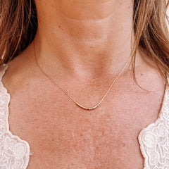 Morse Code Necklace
