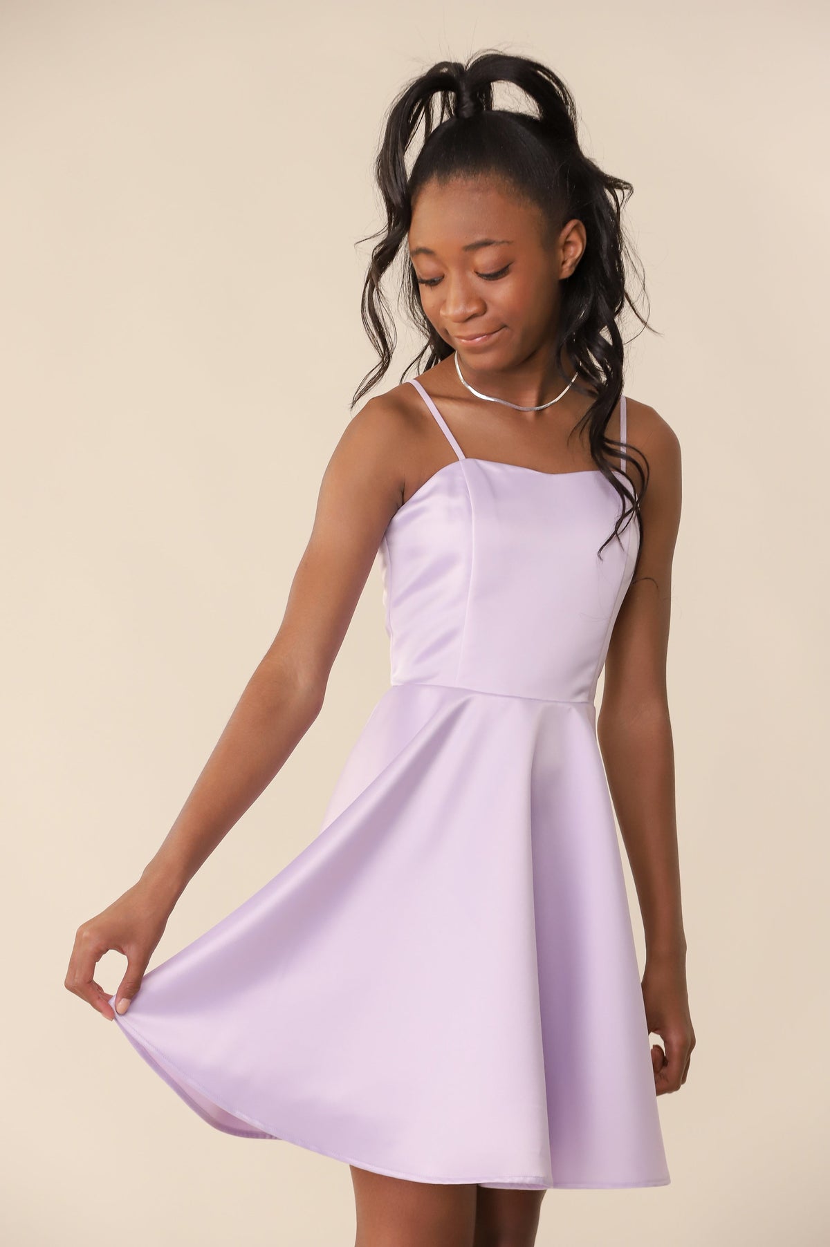 Fit and Flare Party Dress in Longer Length